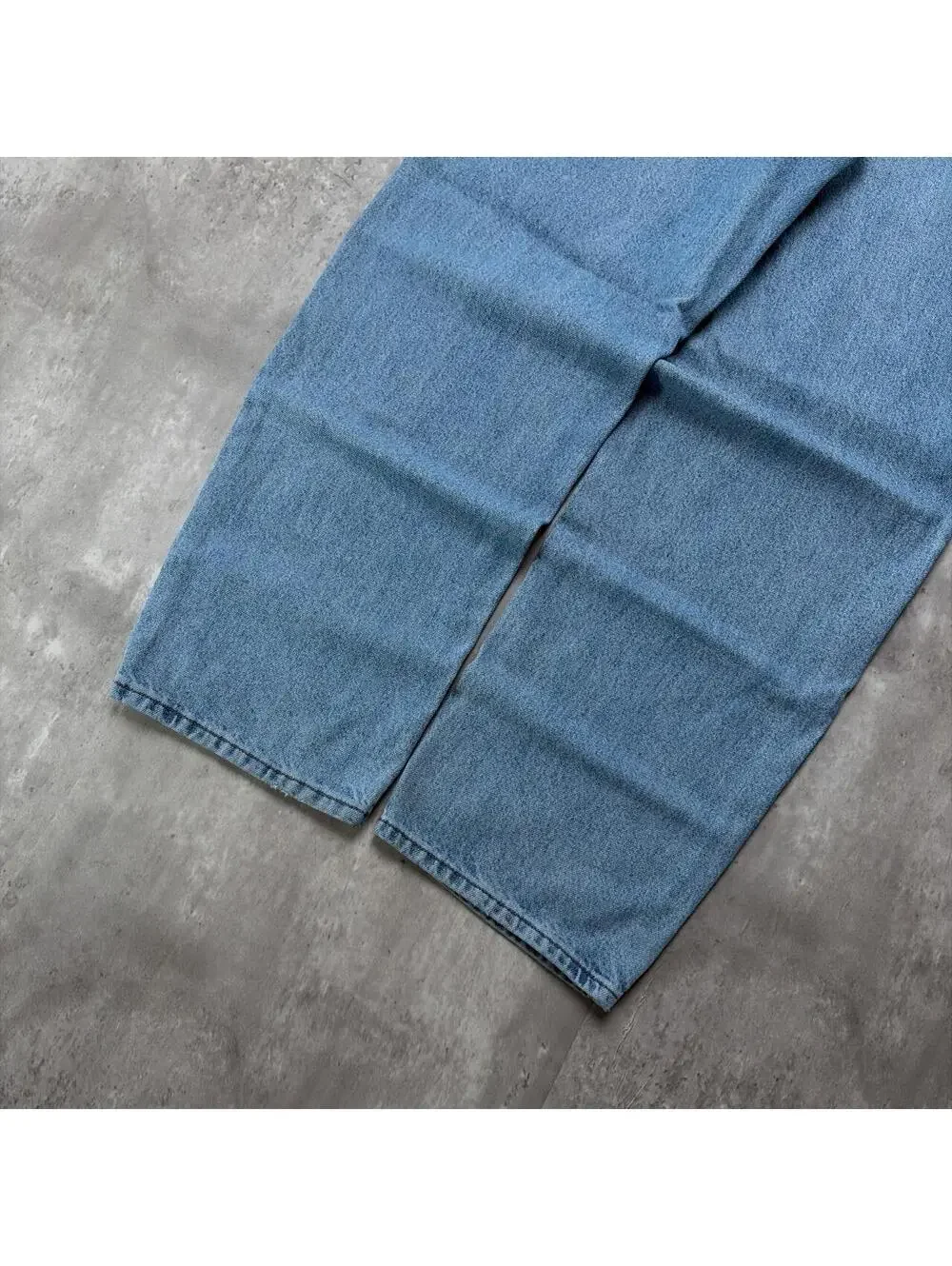 Y2K Blue Empyre Grunge Skater Baggy Denim Jeans